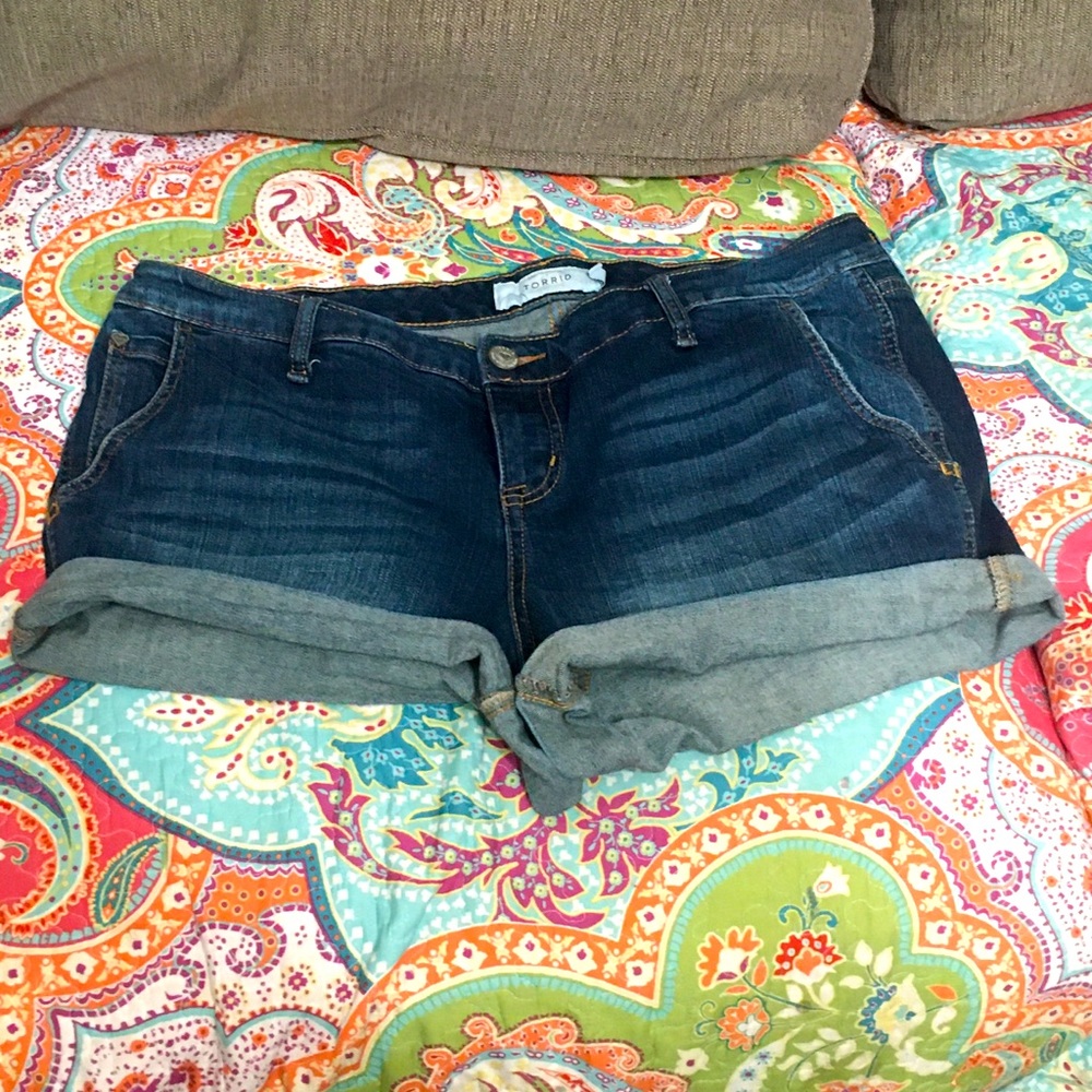 Torrid short shorts 16
